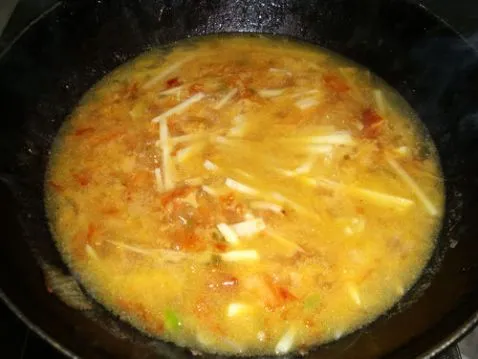 酸菜高粱饸饹面步骤四